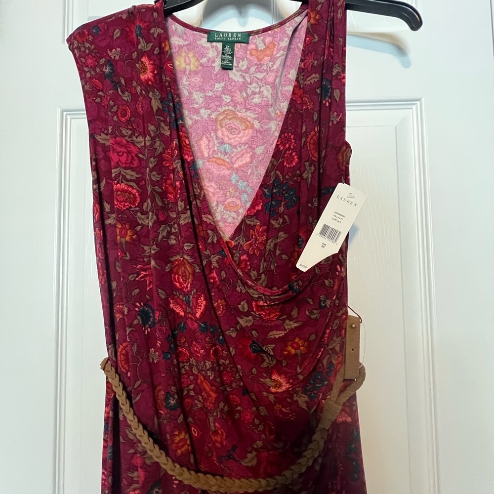 Lauren Ralph Lauren Women’s Dress. NWT. Size 2X - Picture 4 of 9